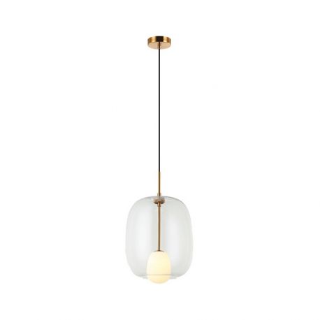 Pendule, Lustre suspendate - Pendul design modern Finc auriu, transparent