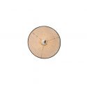 Aplica de perete design modern Huidu natur, negru