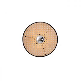 Aplice, corpuri de iluminat pentru pereti - Aplica de perete design modern Huidu natur, negru 25cm