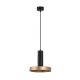 Pendule, Lustre suspendate - Pendul design modern Cinue natur, negru 25cm