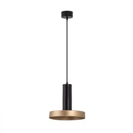 Pendule, Lustre suspendate - Pendul design modern Cinue natur, negru 25cm