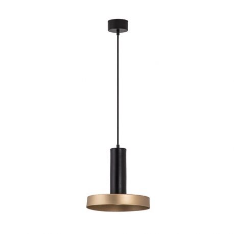 Pendule, Lustre suspendate - Pendul design modern Cinue natur, negru 25cm