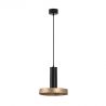Pendul design modern Cinue natur, negru 25cm