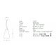 Pendule, Lustre suspendate - Pendul design modern Indi natur