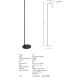 Lampadare - Lampadar LED, lampa de podea design modern Ciur negru
