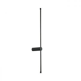 Aplice, corpuri de iluminat pentru pereti - Aplica LED de perete design modern Heim negru