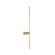 Aplica LED de perete design modern Heim auriu