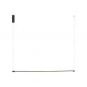 Lustra LED design liniar Meru negru
