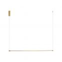 Lustra LED design liniar Meru auriu