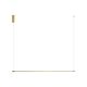 Candelabre, Lustre - Lustra LED design liniar Meru auriu