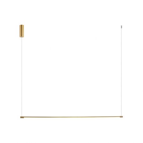 Candelabre, Lustre - Lustra LED design liniar Meru auriu