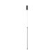 Pendul, lustra LED design liniar Fizz negru