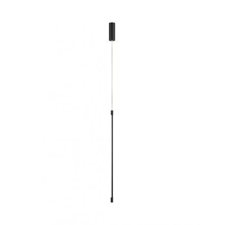 Pendule, Lustre suspendate - Pendul, lustra LED design liniar Fizz negru