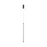 Pendul, lustra LED design liniar Fizz negru