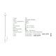 Pendule, Lustre suspendate - Pendul LED design modern Leacu negru