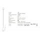 Pendule, Lustre suspendate - Pendul LED design modern Ziech negru, auriu