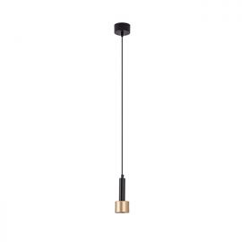 Pendule, Lustre suspendate - Pendul LED design modern Leacu negru, auriu