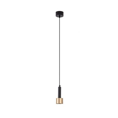 Pendule, Lustre suspendate - Pendul LED design modern Leacu negru, auriu