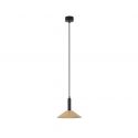 Pendul LED design modern Sindra negru, auriu