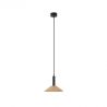 Pendul LED design modern Sindra negru, auriu