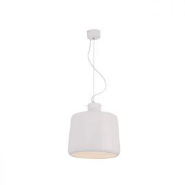 Pendule, Lustre suspendate - Pendul design modern Indi alb 28cm