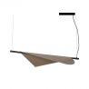 Lustra LED design modern Aide negru, bronz