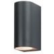 Aplice - Aplica de perete pentru iluminat exterior, Up&Down, IP54 Hugo grafit