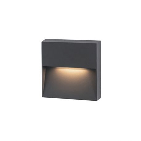 Aplice - Aplica LED de perete pentru iluminat exterior, lumina ambientala, IP65 Cindy grafit