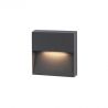 Aplica LED de perete pentru iluminat exterior, lumina ambientala, IP65 Cindy grafit