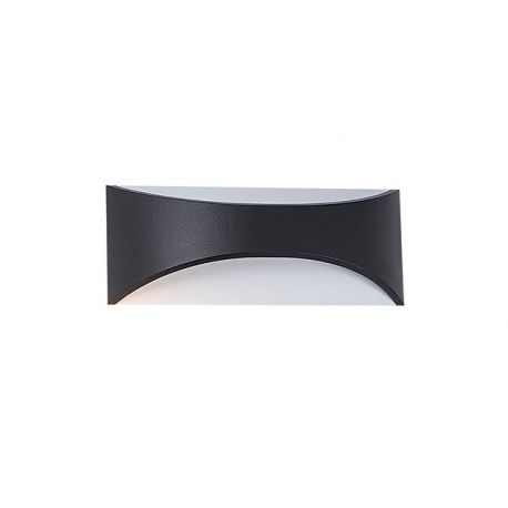 Aplice - Aplica LED de perete pentru iluminat exterior IP65 Ding gri inchis