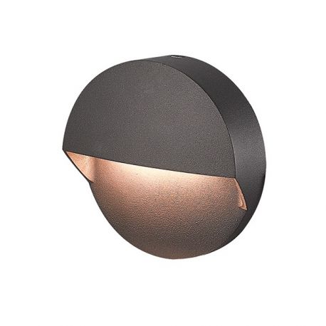 Aplice - Aplica de perete pentru iluminat exterior cu lumina ambientala IP65 Clara negru