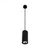 Pendul LED design modern Nailu 15 negru