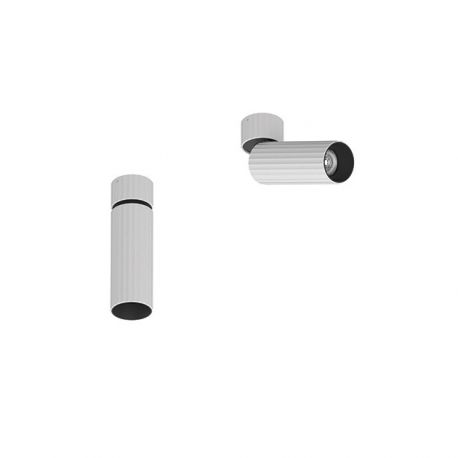 Plafoniere cu spoturi, Spoturi aplicate - Spot LED aplicat directionabil design modern Lian 36 alb mat