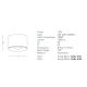 Plafoniere - Plafoniera LED pentru iluminat exterior, design modern IP54 Rengo alb 8cm