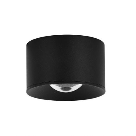 Plafoniere - Plafoniera LED pentru iluminat exterior, design modern IP54 Rengo negru 6,5cm