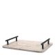 Parfumuri de camera, Idei cadouri, Obiecte decorative - Tava, obiect decorativ design LUX Ugo travertin