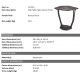 Masute Living - Masuta laterala design LUX din aluminiu Tigra