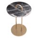 Masute Living - Masuta laterala design LUX cu blat din marmura Zappa
