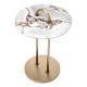 Masute Living - Masuta laterala design LUX cu blat din marmura Zappa