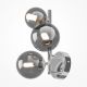Aplice, corpuri de iluminat pentru pereti - Aplica perete moderna design deosebit Dallas 3 crom