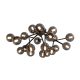 Lustre aplicate - Lustra moderna design deosebit cu 20 de surse de lumina Dallas negru