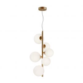 Pendule, Lustre suspendate - Lustra moderna design deosebit cu 6 de surse de lumina Dallas alama