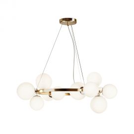 Lustra moderna design deosebit cu 11 de surse de lumina Dallas alama