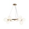 Lustra moderna design deosebit cu 11 de surse de lumina Dallas alama