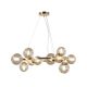 Candelabre, Lustre - Lustra moderna design deosebit cu 11 de surse de lumina Dallas auriu