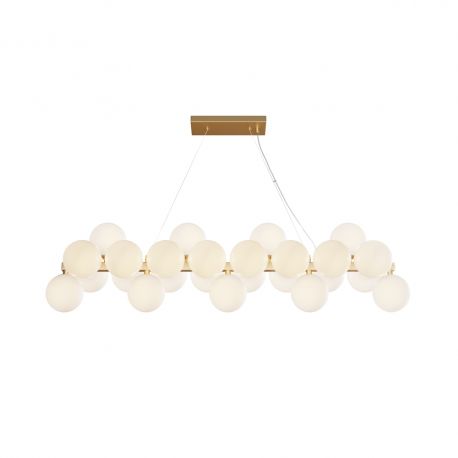 Candelabre, Lustre - Lustra moderna design deosebit cu 25 de surse de lumina Dallas alama