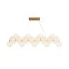 Lustra moderna design deosebit cu 25 de surse de lumina Dallas alama