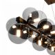 Candelabre, Lustre - Lustra moderna design deosebit cu 25 de surse de lumina Dallas negru