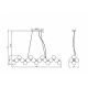 Candelabre, Lustre - Lustra moderna design deosebit cu 25 de surse de lumina Dallas negru