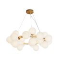 Lustra moderna design deosebit cu 25 de surse de lumina Dallas alama